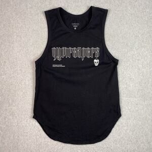 Gymreapers Shirt Mens L Black Tank Top Sleeveless Spell Out
